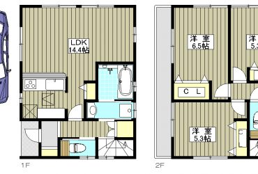越谷市 大字上間久里 売地