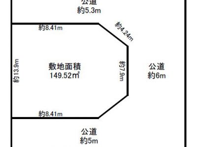 春日部市 緑町5丁目 売地