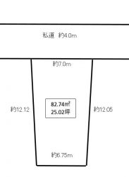 八潮市 南後谷 売地