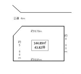 越谷市 南荻島 売地