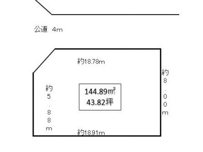 越谷市 南荻島 売地