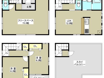 越谷市 大字袋山 売地