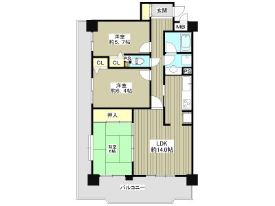 ライオンズマンション越谷南