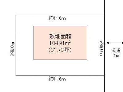 吉川市 中曽根1丁目 売地