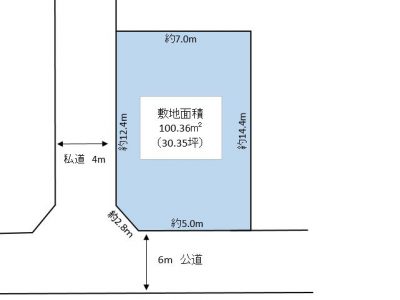 春日部市 大場 売地
