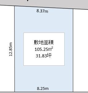 春日部市 小渕 売地