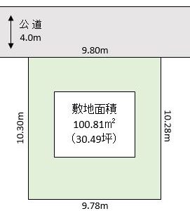 越谷市 東大沢1丁目 売地