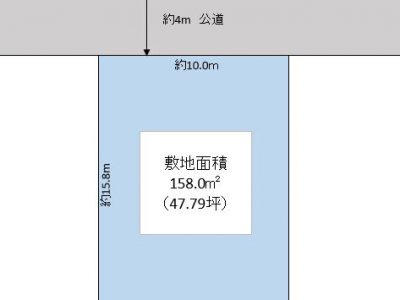 越谷市 千間台西4丁目 売地