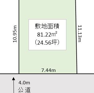 草加市 手代町 売地