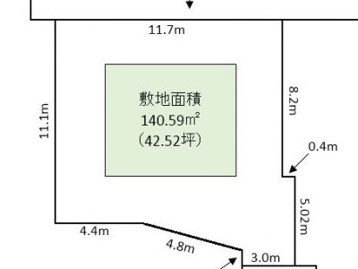越谷市 千間台東3丁目 売地