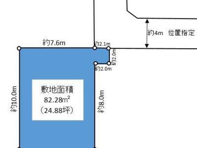 草加市 八幡町 売地
