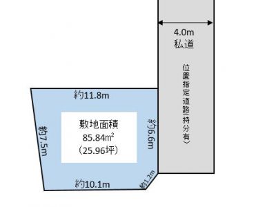 川口市 差間 売地