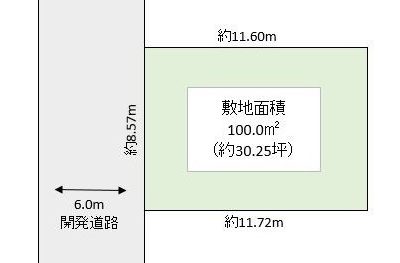 春日部市 一ノ割3丁目 売地