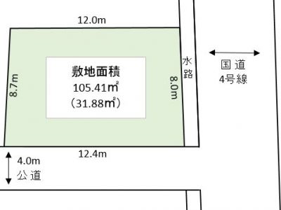 越谷市 下間久里 売地