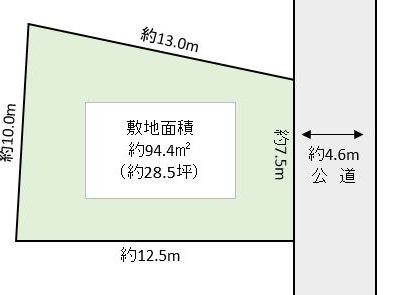 春日部市 大畑 売地