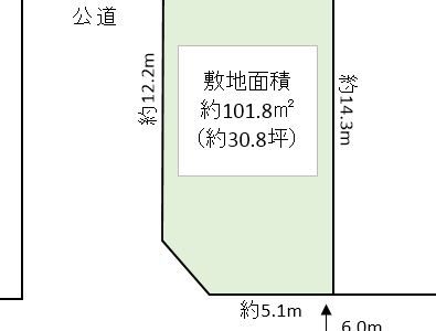 春日部市 大沼6丁目 売地