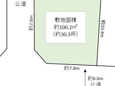 越谷市 蒲生2丁目 売地