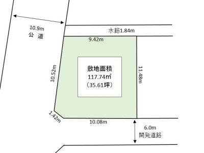 越谷市 弥十郎 売地