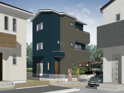 草加市 谷塚上町 売地