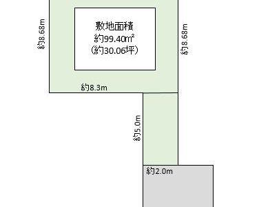 越谷市 谷中町2丁目 売地