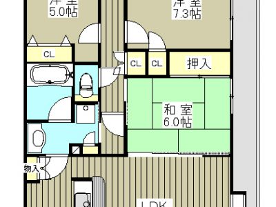 オーベル越谷・蒲生壱番館