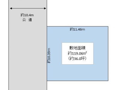 草加市 八幡町 売地