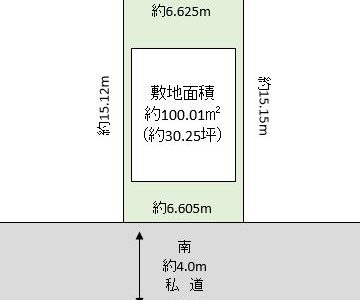 草加市 谷塚町 売地