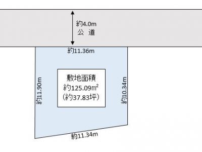 草加市 苗塚町 売地