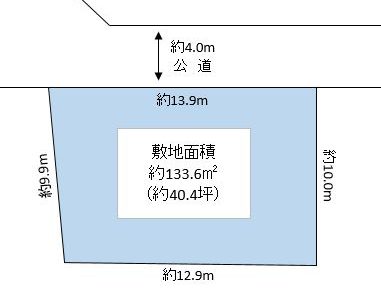 草加市 花栗4丁目 売地