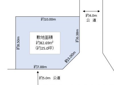 越谷市 弥十郎 売地
