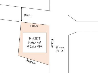 越谷市 蒲生本町 売地