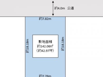 草加市 氷川町 売地