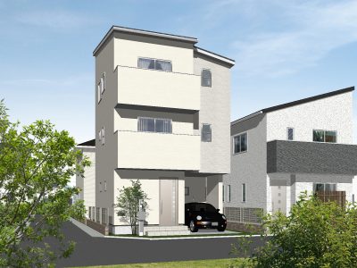 草加市 谷塚仲町 売地
