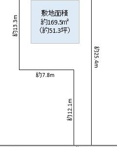 越谷市 北越谷3丁目 売地