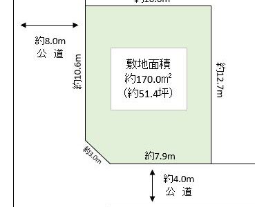 越谷市 千間台西4丁目 売地