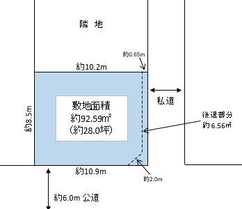 越谷市 蒲生旭町 売地
