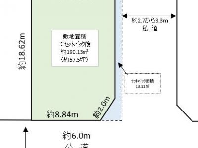越谷市 蒲生旭町 売地