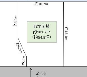 越谷市 登戸町 売地