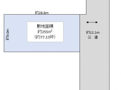 越谷市 神明町3丁目 売地