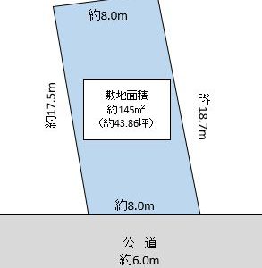 越谷市 千間台西6丁目 売地