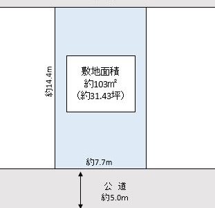 草加市 八幡町 売地
