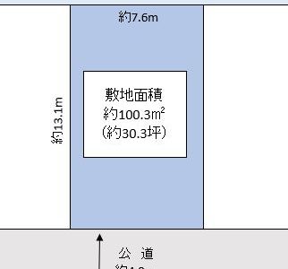 越谷市 赤山町3丁目 売地