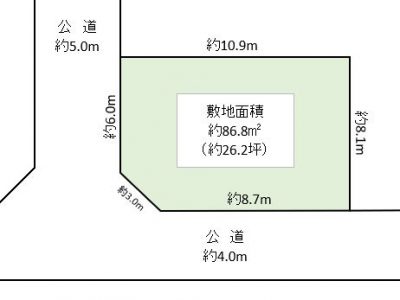 越谷市 大里 売地