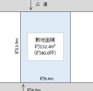 越谷市 瓦曽根2丁目 売地
