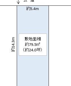 越谷市 赤山町3丁目 売地