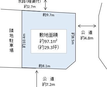越谷市 千間台東4丁目 売地