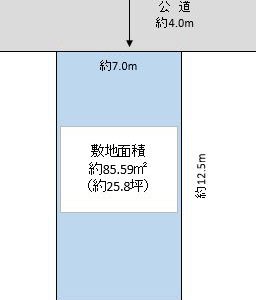 越谷市 神明町1丁目 売地
