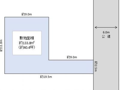 吉川市 道庭2丁目 売地