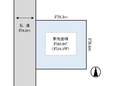 越谷市 大竹 売地