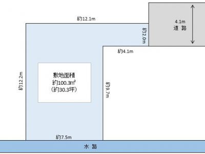 草加市 西町 売地